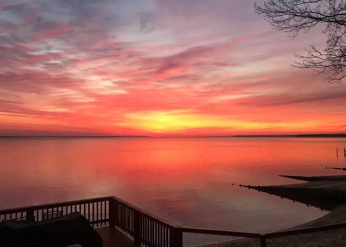 Riverfront Colonial Beach Home W/ Private Beach!